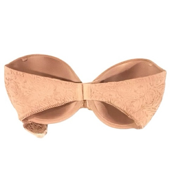 NWT- B.TEMPT'D BY WACOAL Modern Method Strapless Picot-Trimmed Bra - Picture 7 of 10